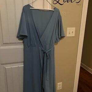 Ladies wrap dress